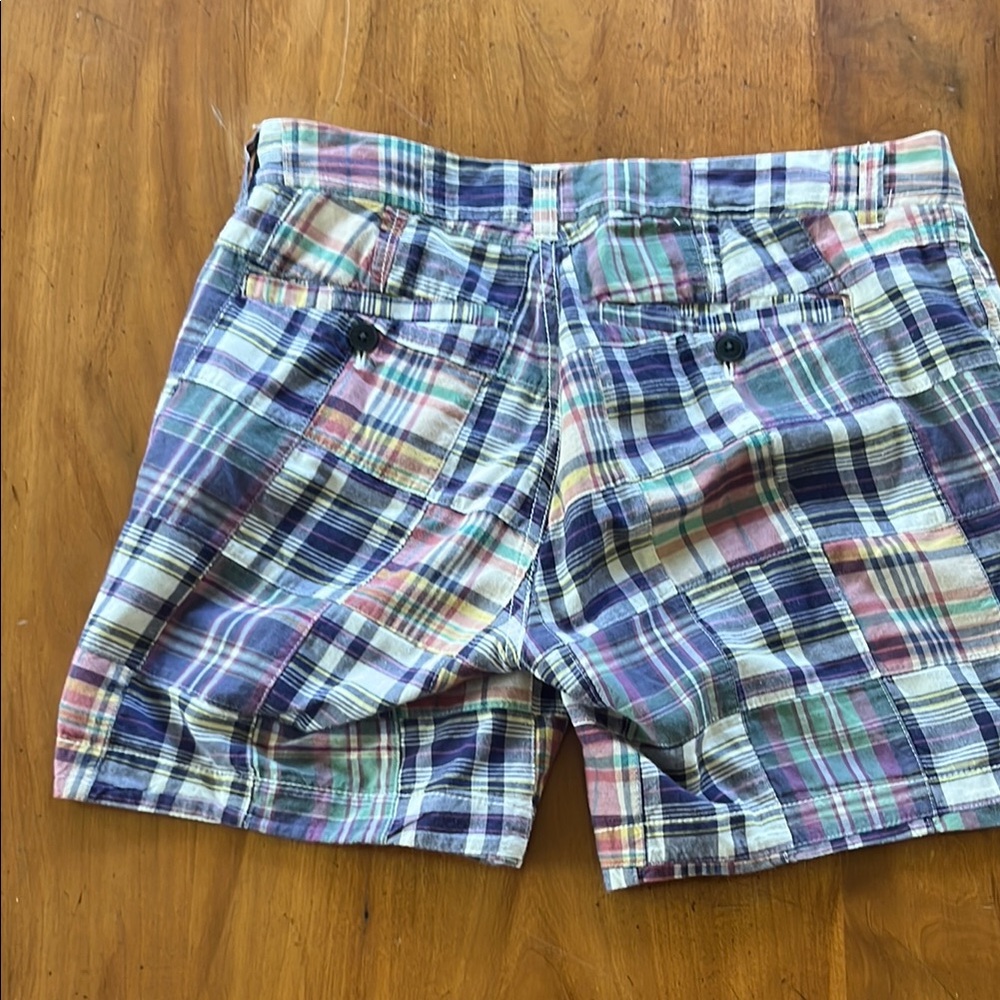 J. Crew Multicolor Plaid Women’s Shorts - Picture 5 of 5